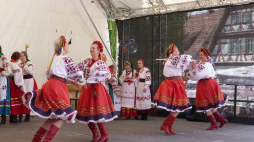 Ukrainische Tänzer